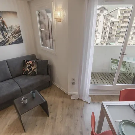 Le Triolet - Centre-ville - Balcon Avec Vue * シャモニー